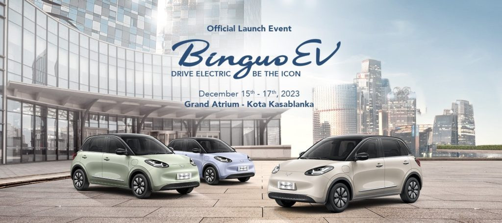 Wuling BinguoEV Resmi Diluncurkan di Indonesia Wuling BinguoEV Resmi Diluncurkan di Indonesia